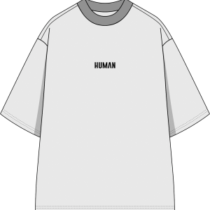 Тениска HUMVN - Бяла