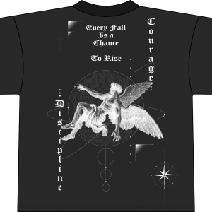 Тениска EVERY FALL IS A CHANCE TO RISE