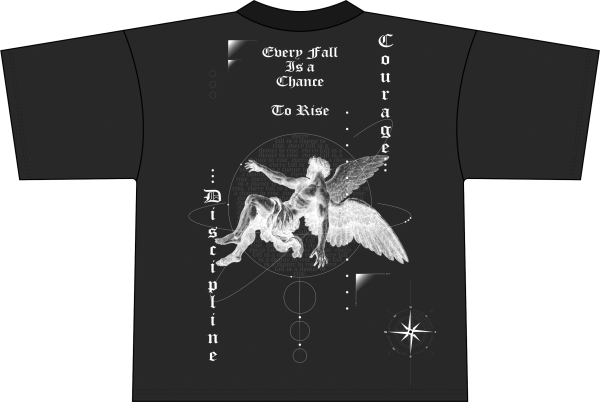 Тениска EVERY FALL IS A CHANCE TO RISE